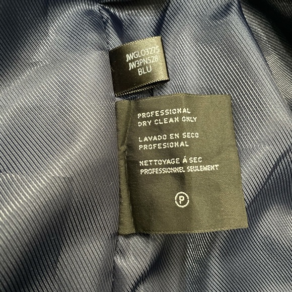 Jones New York blue & black marled coat - Picture 6 of 10